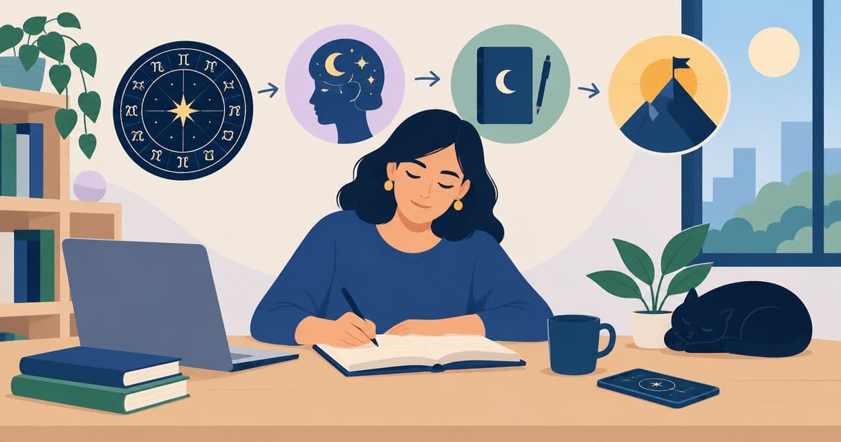 Astrofluence to journaling: complete 2026 reflection workflow