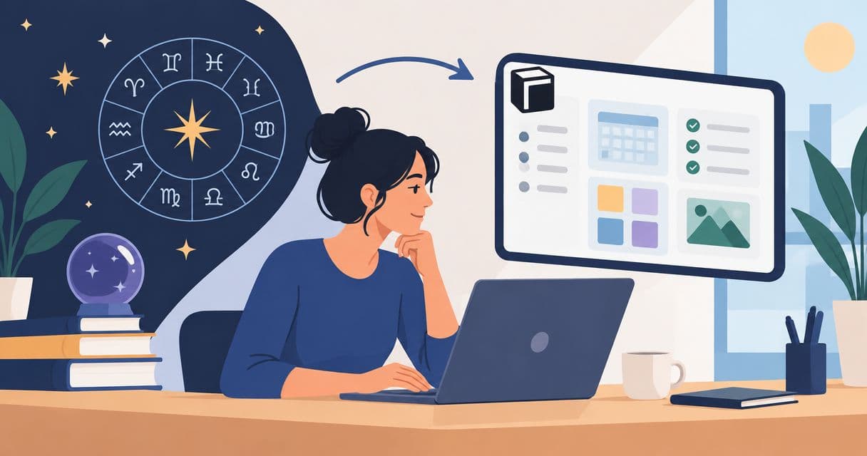 Astrofluence to Notion: complete 2026 workspace workflow